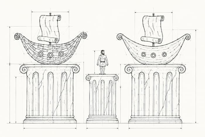 Le bateau de Thésée, métaphore du texte réécrit progressivement par un étudiant